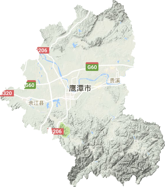 收藏与分享:您还可以查看鹰潭市其它城市的地图:月湖区|余江县|贵溪市