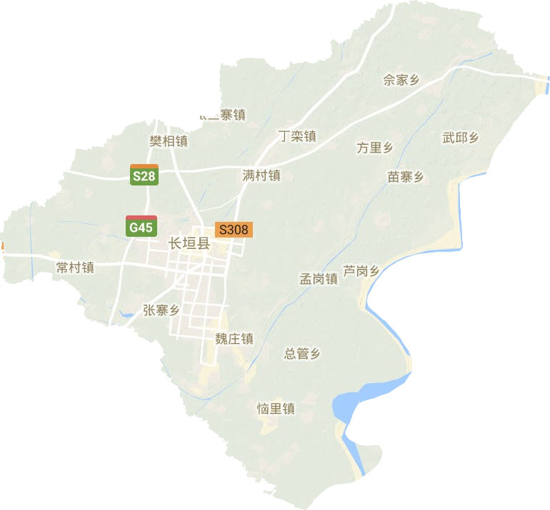 长垣县芦岗乡各村地图图片