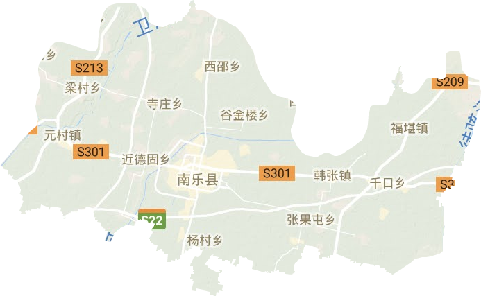 南乐县地图县城图片