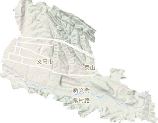 义马市地形图高清版大图