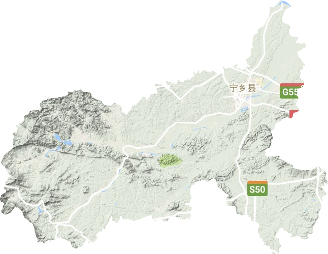 宁乡县城地图图片
