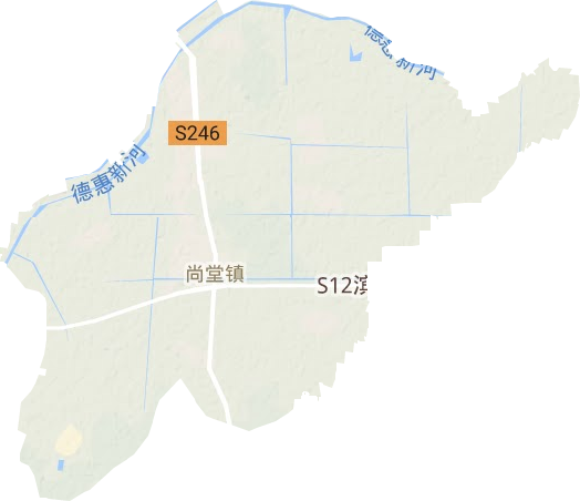 庆云县尚堂镇地图图片