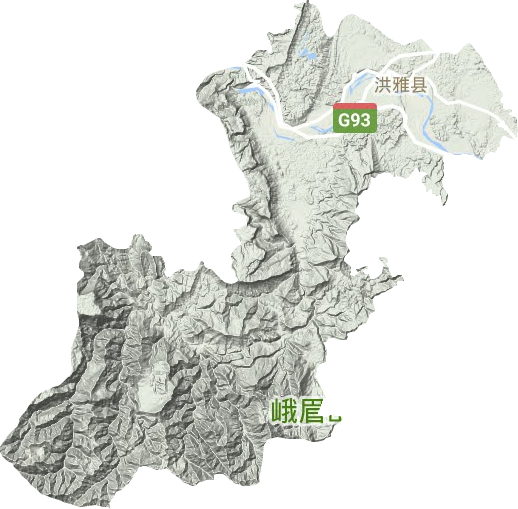 洪雅县各乡镇地图图片