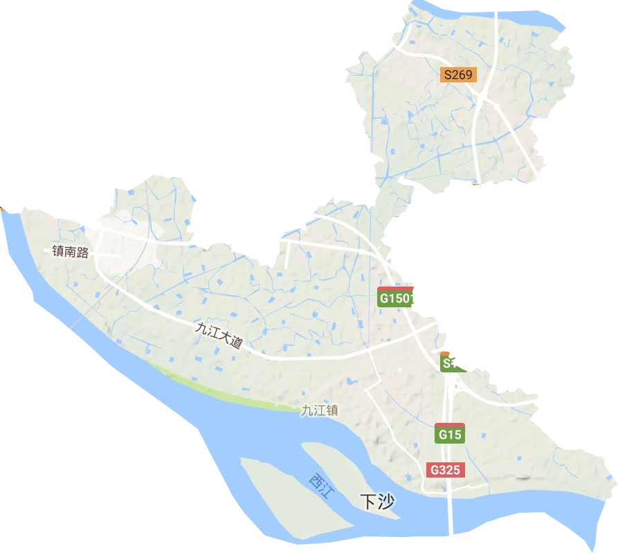 丹灶镇详细地图图片