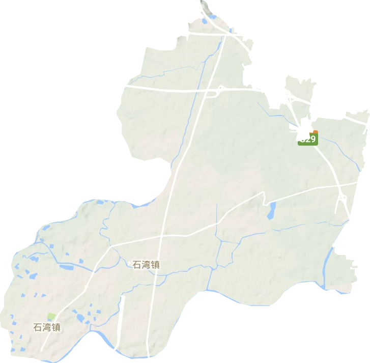 石湾镇高清卫星地图