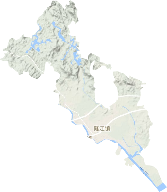 隆江地图图片