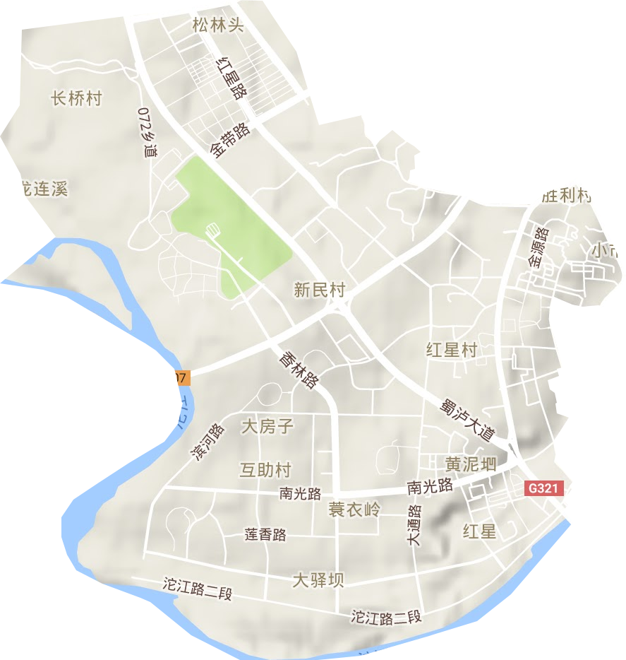 洪兴地图图片