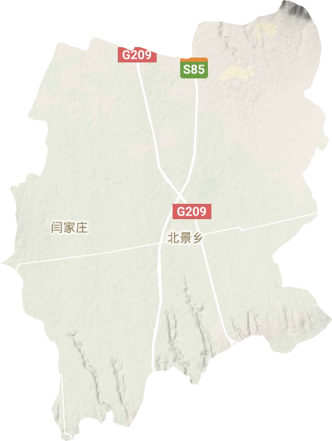 临猗县北景乡地图图片